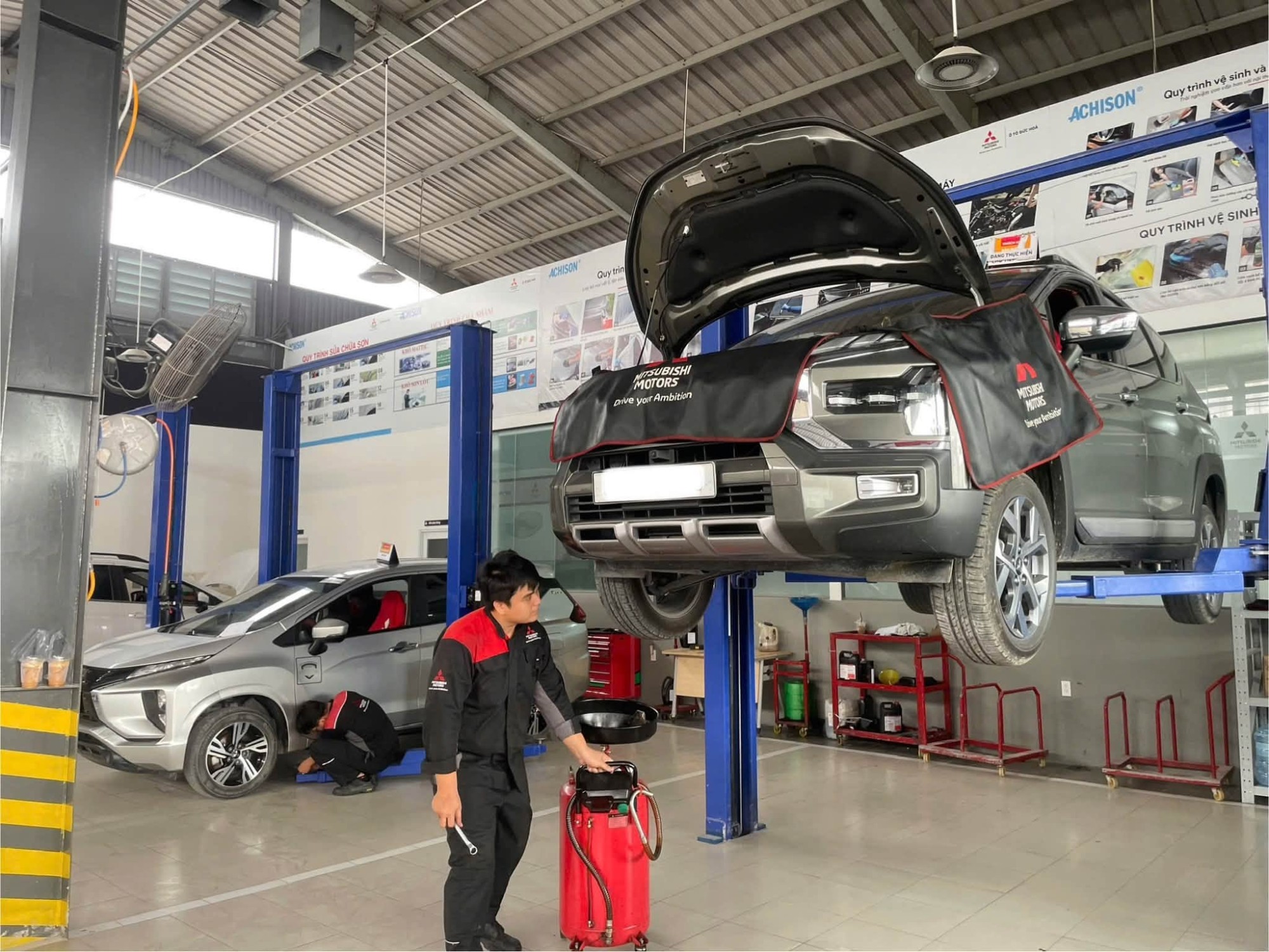 Bảo dưỡng xe Mitsubishi tại Đức Hòa